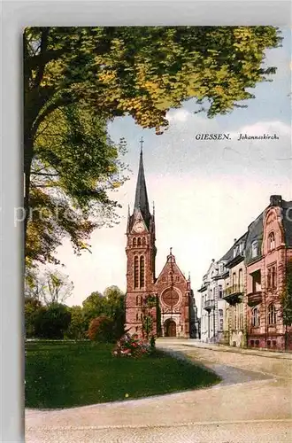 AK / Ansichtskarte Giessen Lahn Johanneskirche Kat. Giessen