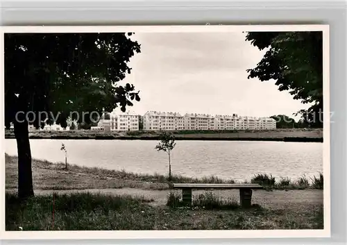 AK / Ansichtskarte Giessen Lahn Schwanensee Ringallee  Kat. Giessen