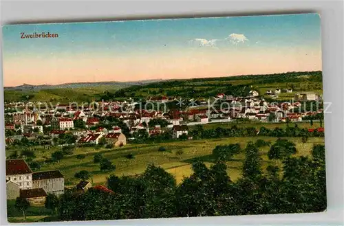 AK / Ansichtskarte Zweibruecken Panorama Kat. Zweibruecken