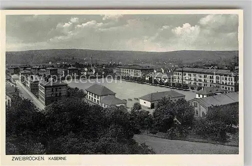 AK / Ansichtskarte Zweibruecken Kaserne Kat. Zweibruecken