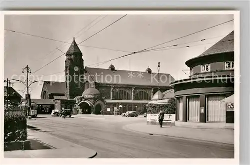 AK / Ansichtskarte Giessen Lahn Bahnhof Kat. Giessen