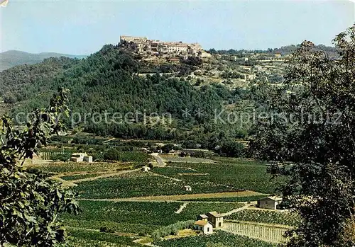AK / Ansichtskarte La Cadiere d Azur Vue panoramique sur le Village du Castellet Kat. La Cadiere d Azur
