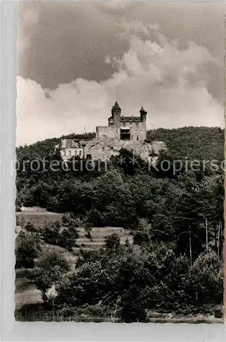 AK / Ansichtskarte Bergzabern Bad Burg Berwartstein Kat. Bad Bergzabern