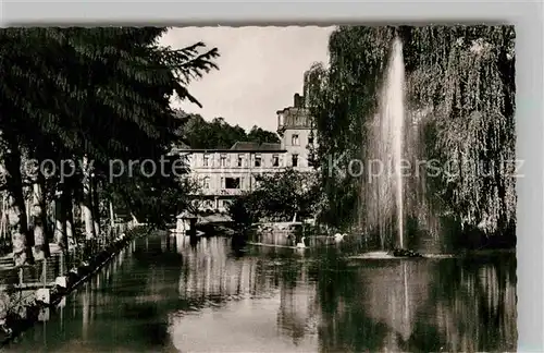 AK / Ansichtskarte Bergzabern Bad Kneipp Sanatorium Friedrichsruhe Kat. Bad Bergzabern