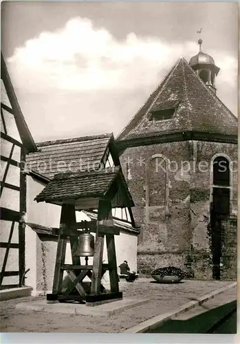 AK / Ansichtskarte Bergzabern Bad Histor Bergkirche mit alter Glocke Kat. Bad Bergzabern