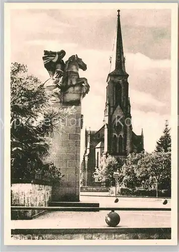 AK / Ansichtskarte Bergzabern Bad Kirche Kat. Bad Bergzabern