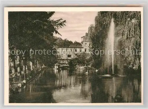 AK / Ansichtskarte Bergzabern Bad Kurhaus Friedrichsruhe Kat. Bad Bergzabern