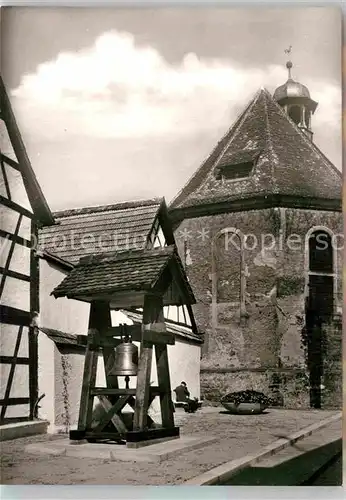 AK / Ansichtskarte Bergzabern Bad Historische Bergkirche mit alter Glocke Kat. Bad Bergzabern