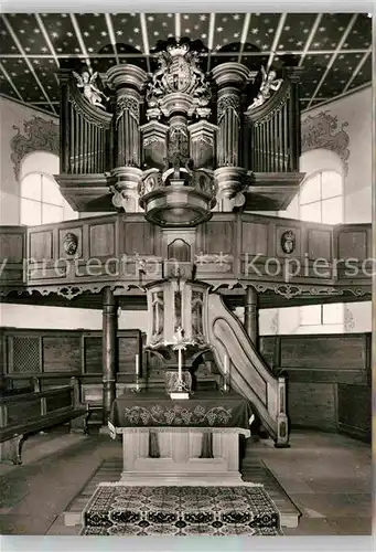 AK / Ansichtskarte Bergzabern Bad Historische Bergkirche Orgel Kat. Bad Bergzabern