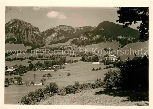 AK / Ansichtskarte Hindelang Panorama  Kat. Bad Hindelang