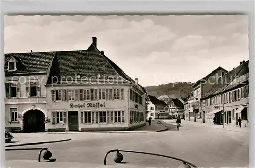 AK / Ansichtskarte Bad Bergzabern Hotel Roessel Kat. Bad Bergzabern