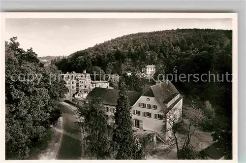 AK / Ansichtskarte Bad Bergzabern Evangelische Haushaltsschule Kneippkurheim Kat. Bad Bergzabern