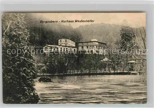 AK / Ansichtskarte Bad Bergzabern Kurhaus Westenhoefer Kat. Bad Bergzabern