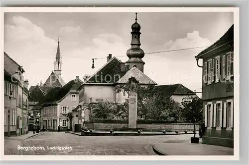 AK / Ansichtskarte Bad Bergzabern Ludwigsplatz Kat. Bad Bergzabern