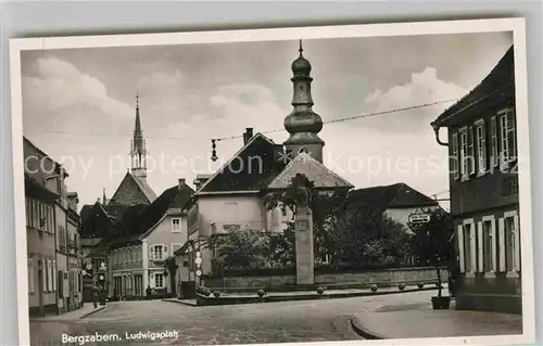 AK / Ansichtskarte Bad Bergzabern Ludwigsplatz Kat. Bad Bergzabern