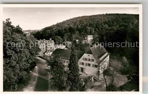 AK / Ansichtskarte Bad Bergzabern Evangelische Haushaltsschule Waldmuehle Kat. Bad Bergzabern