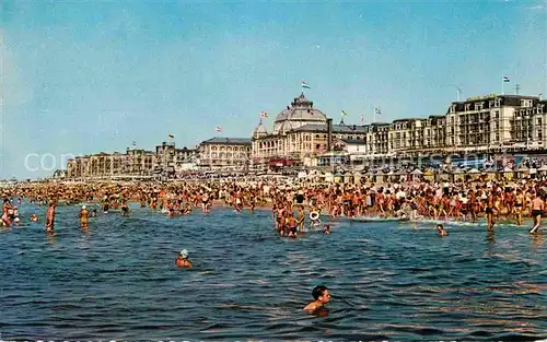 AK / Ansichtskarte Scheveningen Strand met Kurhaus Kat. Scheveningen