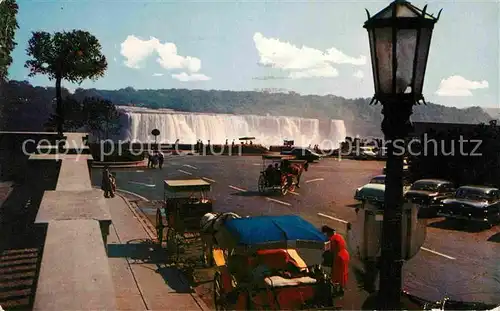 AK / Ansichtskarte Niagara Falls Ontario American Falls from Oakes Garden Theatre Kat. Niagara Falls Canada