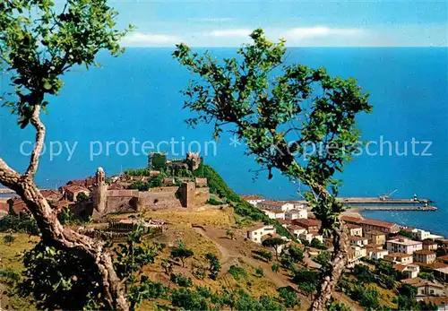 AK / Ansichtskarte Castiglione della Pescaia Panorama Blick uebers Meer