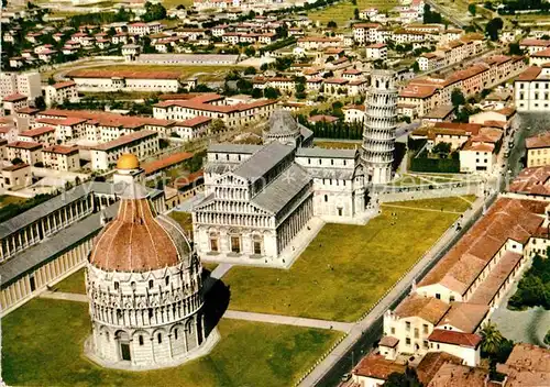 AK / Ansichtskarte Pisa Veduta aerea di Piazza dei Miracoli Schiefer Turm Kat. Pisa