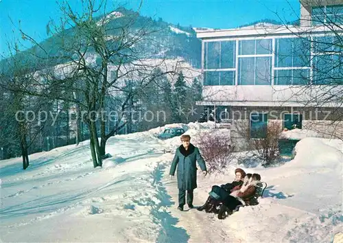 AK / Ansichtskarte Szczawnica Fragment Parku Gornego Winterpanorama