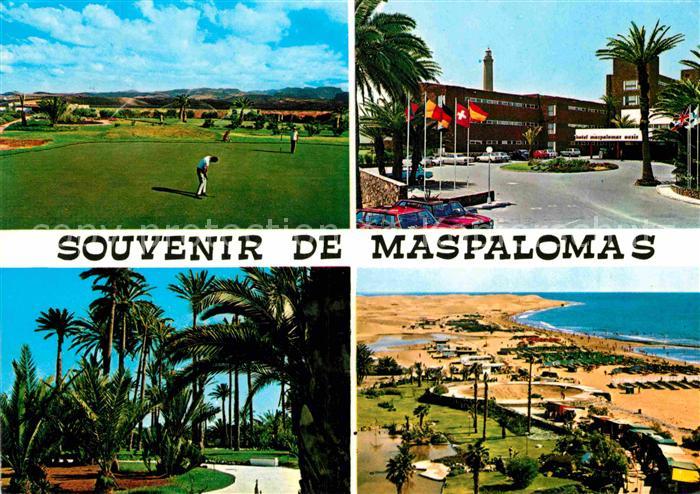 Maspalomas Fliegeraufnahme Wueste Kamelreiten