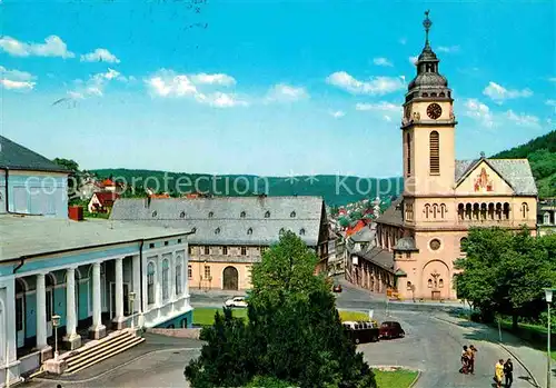 AK / Ansichtskarte Bad Schwalbach Kurhaus Amtsgericht Katholische Kirche Kat. Bad Schwalbach