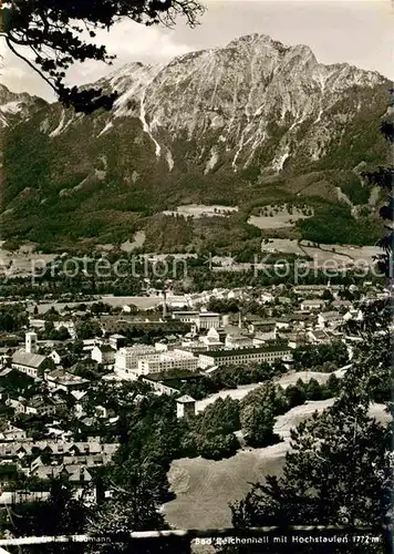 AK / Ansichtskarte Bad Reichenhall Panorama Blick zum Hochstaufen Chiemgauer Alpen Kat. Bad Reichenhall
