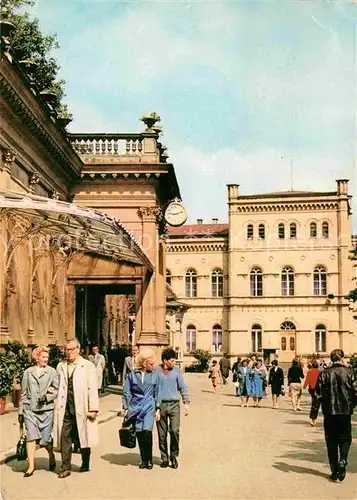 AK / Ansichtskarte Karlovy Vary Kolonnade der tschechoslowakisch sowjetischen Freundschaft Kat. Karlovy Vary Karlsbad