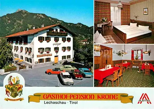 AK / Ansichtskarte Lechaschau Gasthof Krone  Kat. Reutte Tirol