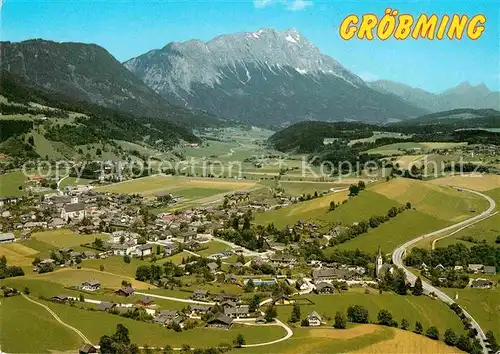 AK / Ansichtskarte Groebming Steiermark Grimming Fliegeraufnahme Kat. Groebming