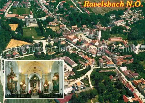 AK / Ansichtskarte Ravelsbach Niederoesterreich Innenansicht Pfarrkirche Marie Himmelfahrt  Kat. Ravelsbach