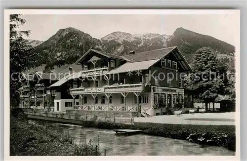 AK / Ansichtskarte Bad Oberdorf Restaurant Pension Nordpol Kat. Bad Hindelang