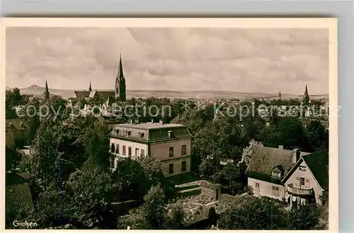 AK / Ansichtskarte Giessen Lahn Teilansicht  Kat. Giessen