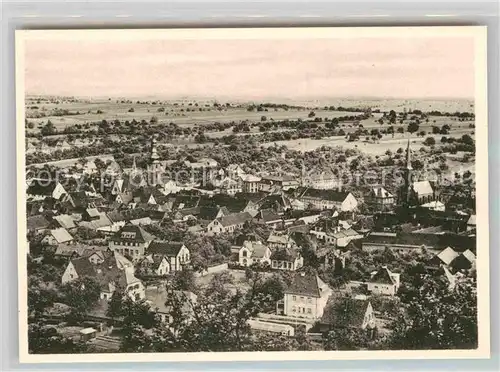 AK / Ansichtskarte Bad Bergzabern Panorama  Kat. Bad Bergzabern