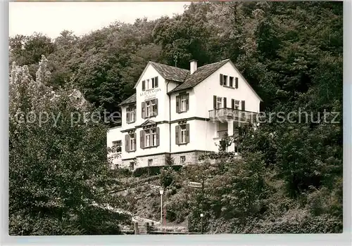 AK / Ansichtskarte Bad Bergzabern Kurpension Daheim Kat. Bad Bergzabern