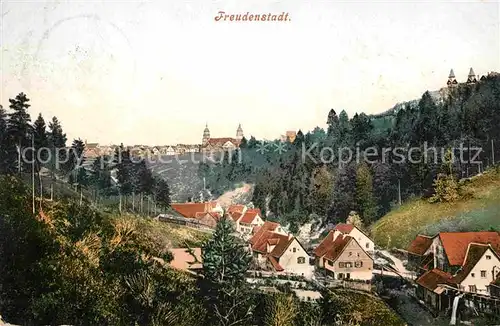 AK / Ansichtskarte Freudenstadt Teilansicht Kat. Freudenstadt