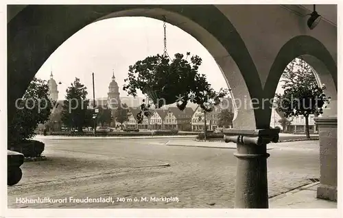 AK / Ansichtskarte Freudenstadt Marktplatz Arkaden Kat. Freudenstadt