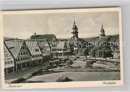 AK / Ansichtskarte Freudenstadt Marktplatz Kat. Freudenstadt