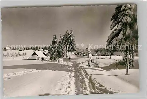 AK / Ansichtskarte Kniebis Freudenstadt Winterlandschaft Kat. Freudenstadt