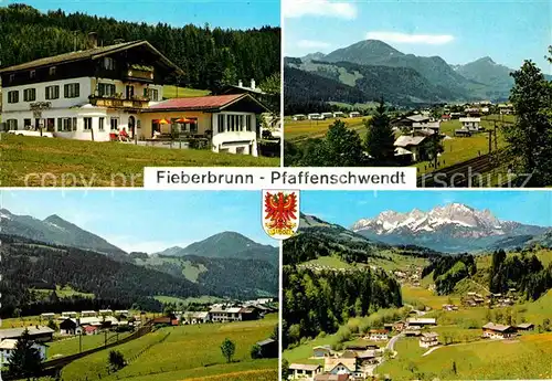 AK / Ansichtskarte Fieberbrunn Tirol Pfaffenschwendt Fliegeraufnahme Kat. Fieberbrunn