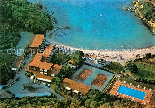 AK / Ansichtskarte Procchio Portoferraio Toscana Hotel Desiree Tennis Swimming Pool Strand Fliegeraufnahme Kat. 