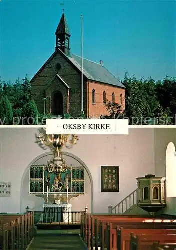 AK / Ansichtskarte Blavand Oksby Kirke Kirche