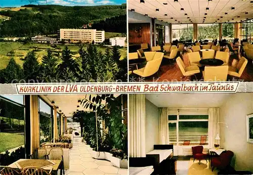 AK / Ansichtskarte Bad Schwalbach Kurklinik der LVA Oldenburg Bremen Kat. Bad Schwalbach