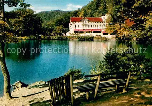 AK / Ansichtskarte Bad Lauterberg Kneipp Kurhotel Wiesenbeker Teich Kat. Bad Lauterberg im Harz