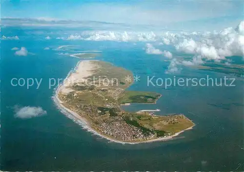 AK / Ansichtskarte Norderney Nordseebad Luftaufnahme aus ca. 2000 m Hoehe Kat. Norderney