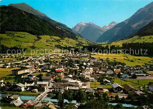 AK / Ansichtskarte Mittersill Oberpinzgau Gesamtansicht mit Alpenpanorama Felbertal Tauernkogel Kat. Mittersill