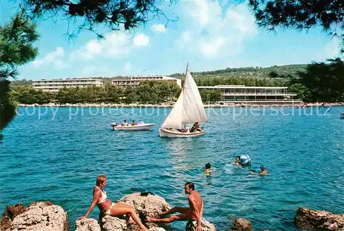 AK / Ansichtskarte Stari Grad Strand Segeln Hotels Kat. Serbien