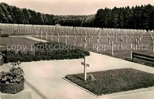 AK / Ansichtskarte Friedhof Luxembourg Cimitiere Americain Hamm  Kat. Tod