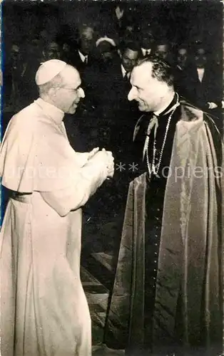 AK / Ansichtskarte Papst Pius XII. Kat. Religion